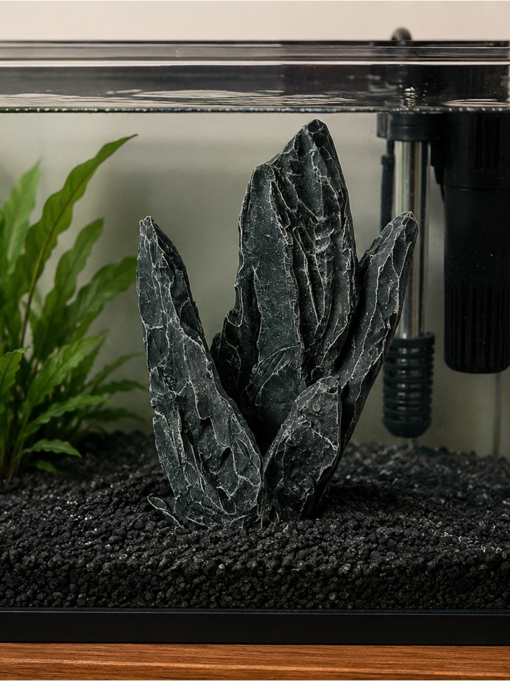 biOrb Aquarium Sculpture Dark Rock Formation Modern Aquascape New in Package